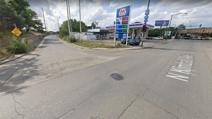 Kimball Avenue on-ramp to I-90 WEST Chicago (Image capture August 2019 ©2021 Google)