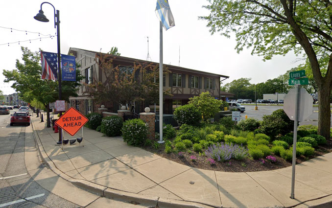 Lake Zurich Main Street and Lions Drive Street View (Image capture May 2019 ©2021 Google)