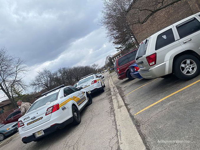 Cook County Sheriff's Office "shots fired" investigation on Nichols Road on Wednesday, March 31, 2021