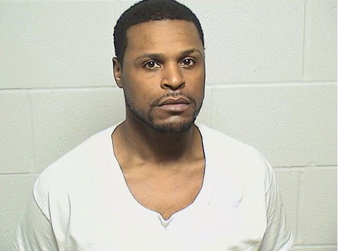 Tommie D. Harris, parolee for aggravated discharge of a firearm case arrested with drugs and gun (SOURCE: Lake County Sheriff's Office).