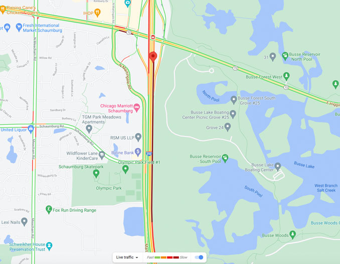 Crash Traffic Map Route 53 on Thursday April 29, 2021