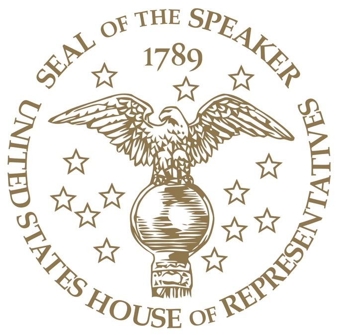 United States Speaker of the House Logo (Cardinal News not affiliated with the Speaker of the House or the United States government)