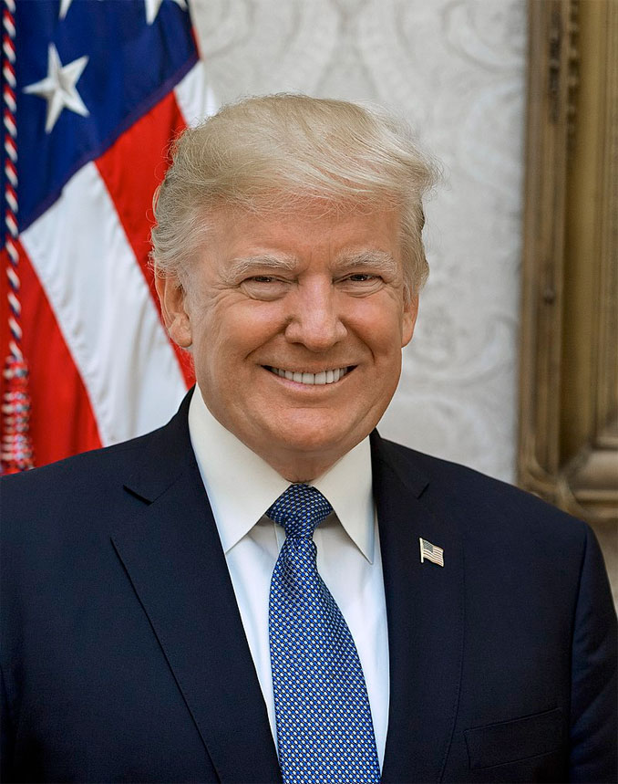 Donald J. Trump official portrait