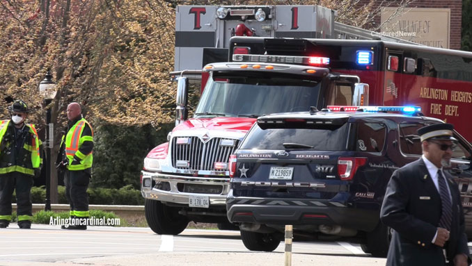 Metra train crash with SUV on Monday, May 9, 2022 at Northwests Highway and Arlington Heights Road in Arlington Heights