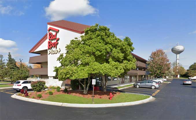 Red Roof Inn 2500 Hassell Road, Hoffman Estates (Image capture October 2018 ©2021 Google)