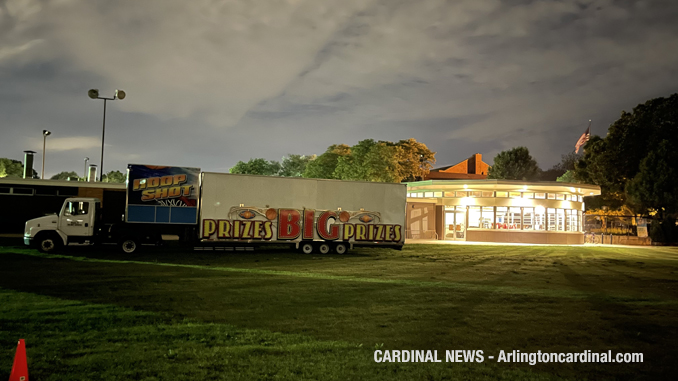 Setup for Recreation Park  Carnival Jamboree by Frontier Days began Monday June 28, 2021