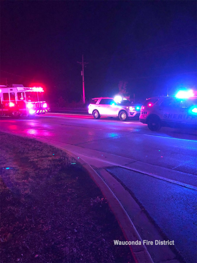 Pedestrian hit on Route 120 in Wauconda Township on Saturday, June 19, 2021