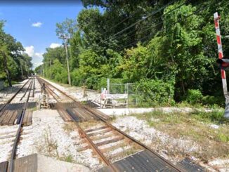 Street View of CTA Purple Line at Isabella Street (Image capture August 2019 ©2021)