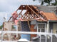 Second floor damage from a tornado