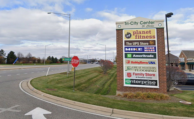 Tri-City Center St. Charles (Image Capture November 2018 ©2021 Google)