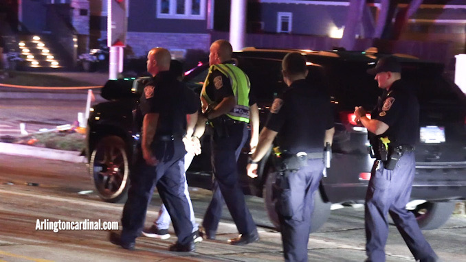 Impaired driver taken in custody at Arlington Heights Road and Euclid Avenue for DUI investigation