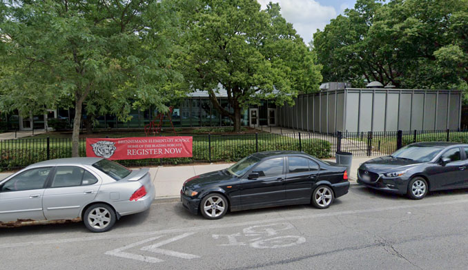 Brennemann Elementary School on Clarendon Avenue (Image capture July 2019 ©2021 Google)