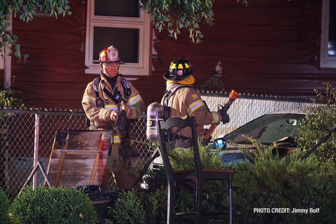 Libertyville fatal fire scene Friday morning, Augusts 13, 2021 (PHOTO CREDIT: Jimmy Bolf)