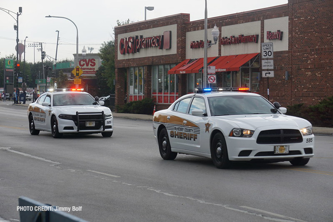 CPD Officer Ella French funeral Thursday, August 20, 2021 (PHOTO CREDIT: Jimmy Bolf)