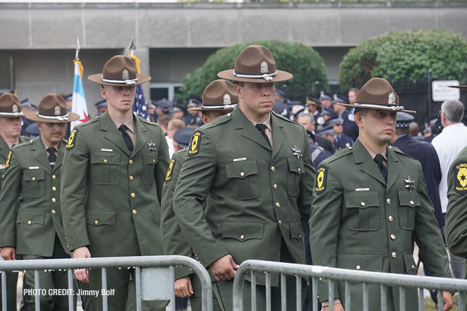 CPD Officer Ella French funeral Thursday, August 20, 2021 (PHOTO CREDIT: Jimmy Bolf)