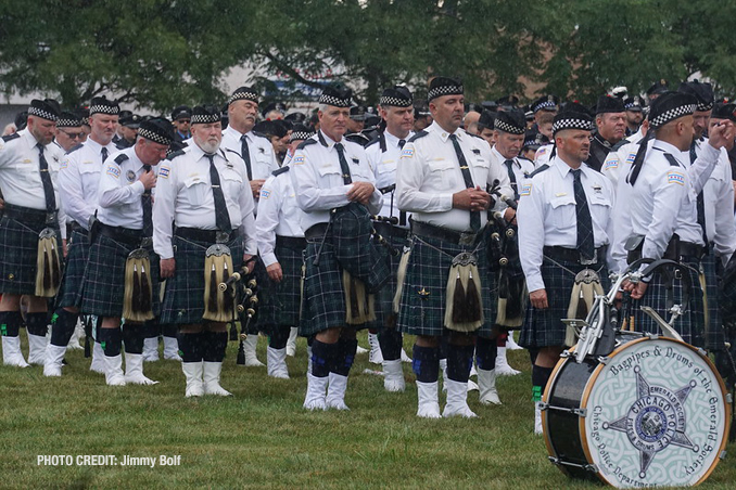 CPD Officer Ella French funeral Thursday, August 20, 2021 (PHOTO CREDIT: Jimmy Bolf)