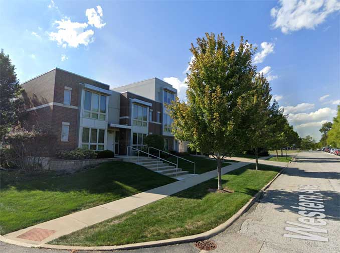 Apartment at Western Avenue and Hyacinth Place in Highland Park (Image capture: September 2018 ©2021 Google)