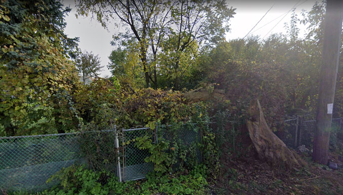 Backyard at 3950 Center Avenue in Lyons (Image capture October 2019 ©2021 Google)