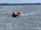 Boat at Fox Lake water rescue/recovery (PHOTO CREDIT: Jimmy Bolf)