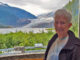 Janet Kroll at Mendenhall Glacier Park located about 12 miles north-northwest of downtown Juneau, Alaska (SOURCE: Facebook)