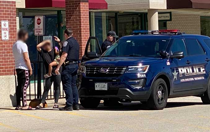 No Trespassing Order at Jewel-Osco on Rand Road in Arlington Heights