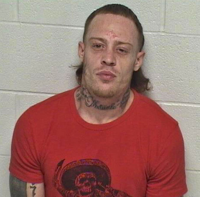 Quentin L Newbrey, suspect in gang arrest (SOURCE: Lake County Sheriff's Office)