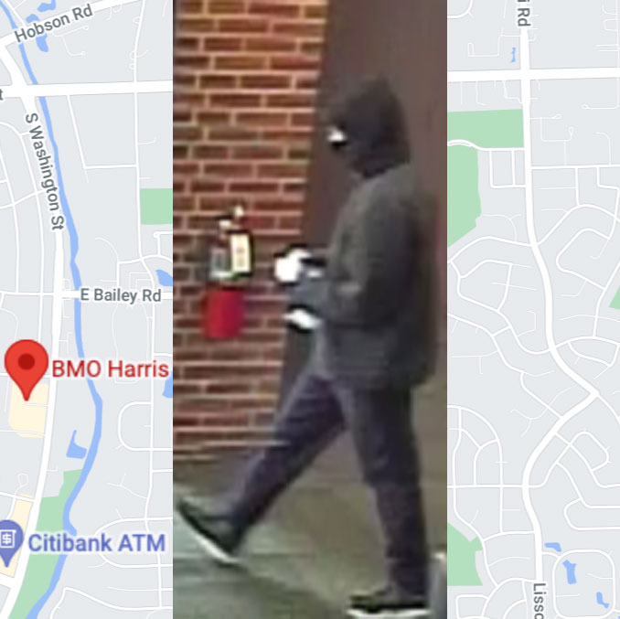 FBI: Naperville bank robbed by 2 male suspects