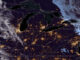Clouds at night to the west of Chicagoland on Wednesday, September 29, 2021