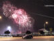 Fireworks at Arlington International Racecourse after possibly the last day of racing on Saturday, September 25, 2021