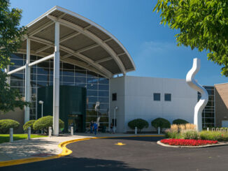 Entrance to the NCH Wellness Center at 900 West Central Road in Arlington Heights