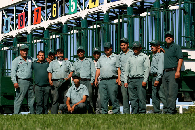 Arlington Million crew August 14, 2004 at Arlington Million