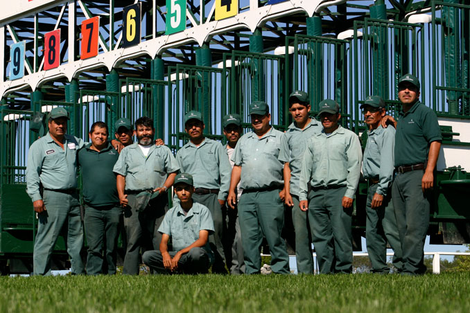 Arlington Million Crew August 14, 2004 at Arlington Million