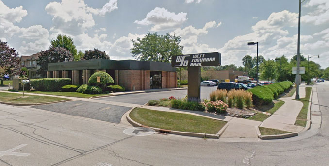 West Suburban Bank , 707 North Main Street, Lombard (Image capture August 2017 ©2021 Google)