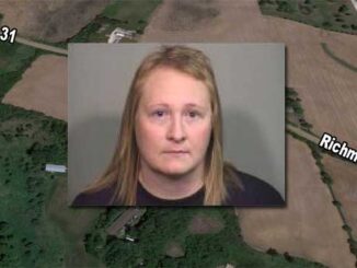Alyssa Popp, DUI drugs suspect in fatal crash on Route 31 (Richmond Road) in McHenry County (SOURCE: McHenry County Sheriff's Office/Imagery ©2021 Google, Imagery ©2021 Maxar Technologies, U.S. Geological Survey, USDA Farm Service Agency, Map data ©2021)