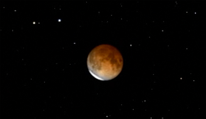 Partial Lunar Eclipse (NASA Scientific Visualization Studio)