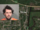 Alexander Campos, attempted murder suspect (SOURCE: McHenry County Sheriff's Office/©2021 Google maps).