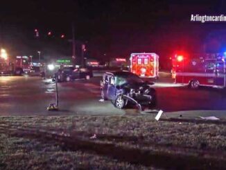 Crash scene at Rand Road (US-12) and Illinois Route 22 in LakeZurich