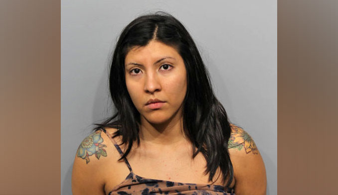 Jessica Medrano, arrest for assault, aggravated battery to a peace officer, and DUI on Thursday, December 16, 2021 (SOURCE: Arlington Heights Police Department)