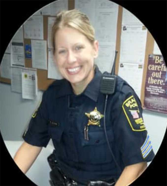 Sgt. Marlene Rittmanic, Bradley Police Department, killed in the line of duty (SOURCE: Kankakee County Coroner's Office)