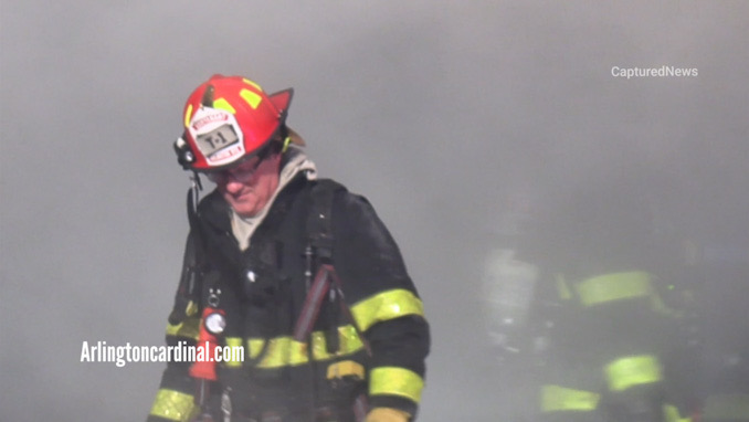 Extra-alarm apartment fire at Stonebridge Apartment, 400 West Rand Road in Arlington Heights