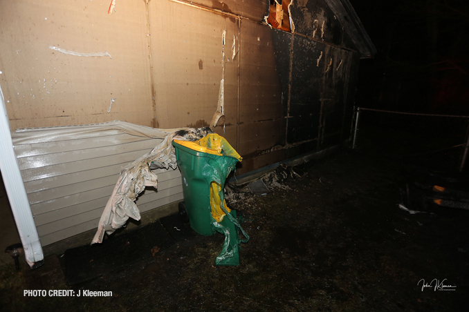 Fire scene in Buffalo Grove on Saturday, January 1, 2022 (SOURCE: J Keeman)