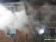 Smoke showing from an 8-unit condo building on Darlington Lane in Crystal Lake (PHOTO CREDIT: Jimmy Bolf)
