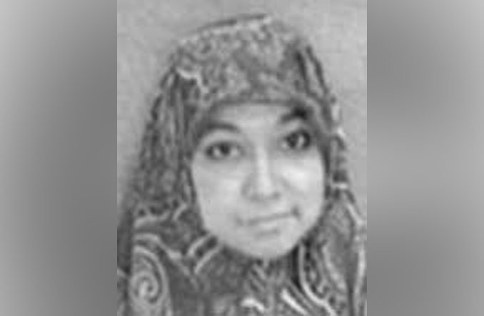 Aafia Siddiqui (SOURCE: earlier FBI poster)