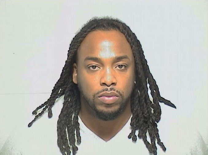 Deonte L. Johnson, suspect unlawful possession of a controlled substance with intent to distribute, weapons charges suspect (SOURCE: Lake County Sheriff's Office)