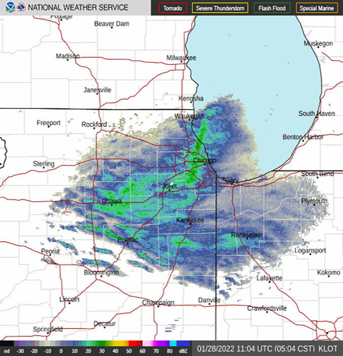 Michigan Cloud Cover on Monday 11 Dec at 12pm CST