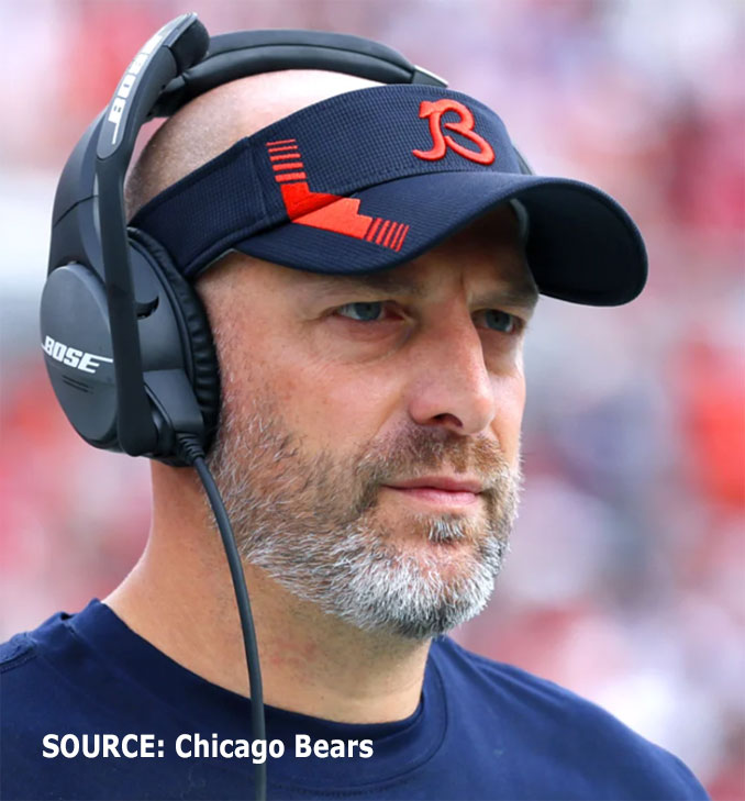 Matt Nagy (SOURCE: Chicago Bears)