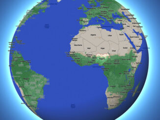 Nigeria global view (Map data ©2022 Google, INEGI)