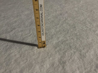 Only 2 inches of snow from a winter storm that hit Central Illinois Wednesday, February 16, 2022 and Thursday.