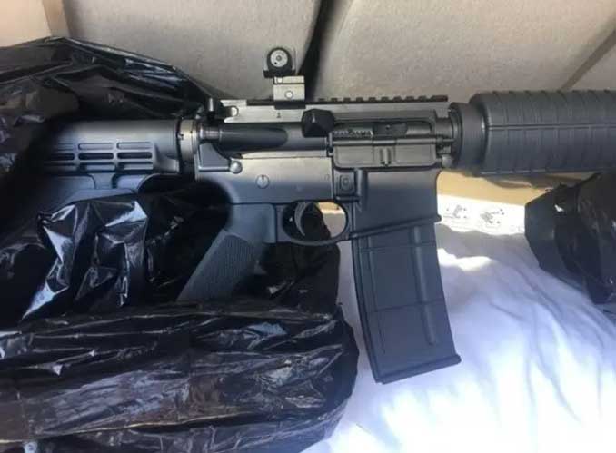 AR-15 "Ghost Gun" in illegal sale in Deerfield (SOURCE: US Attorney's Office Northern District of Illinois)