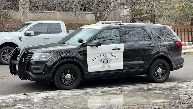 Elgin Police Department SUV.